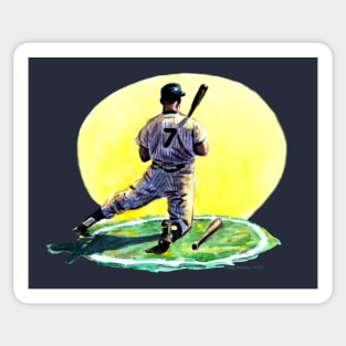 Mantle On Deck Sticker